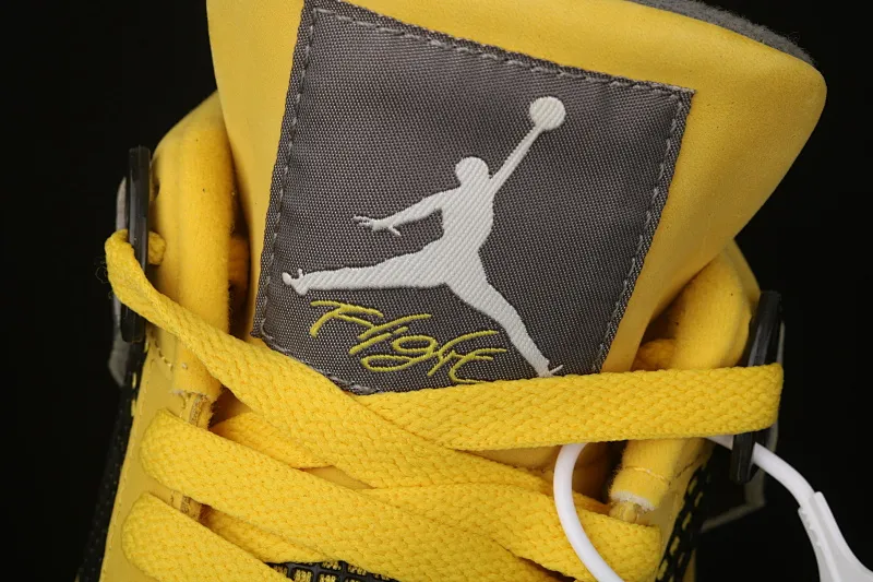 All categories Air Jordan Jordan series basketball shoes Air Jordan 4 Air Jordan 4 "Lightning" AJ4 Joe 4 yellow electric mother 314254-702